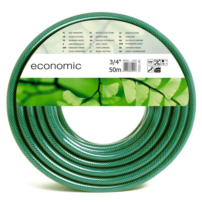 Wąż ogrodowy Economic 3/4 cala, 50 m