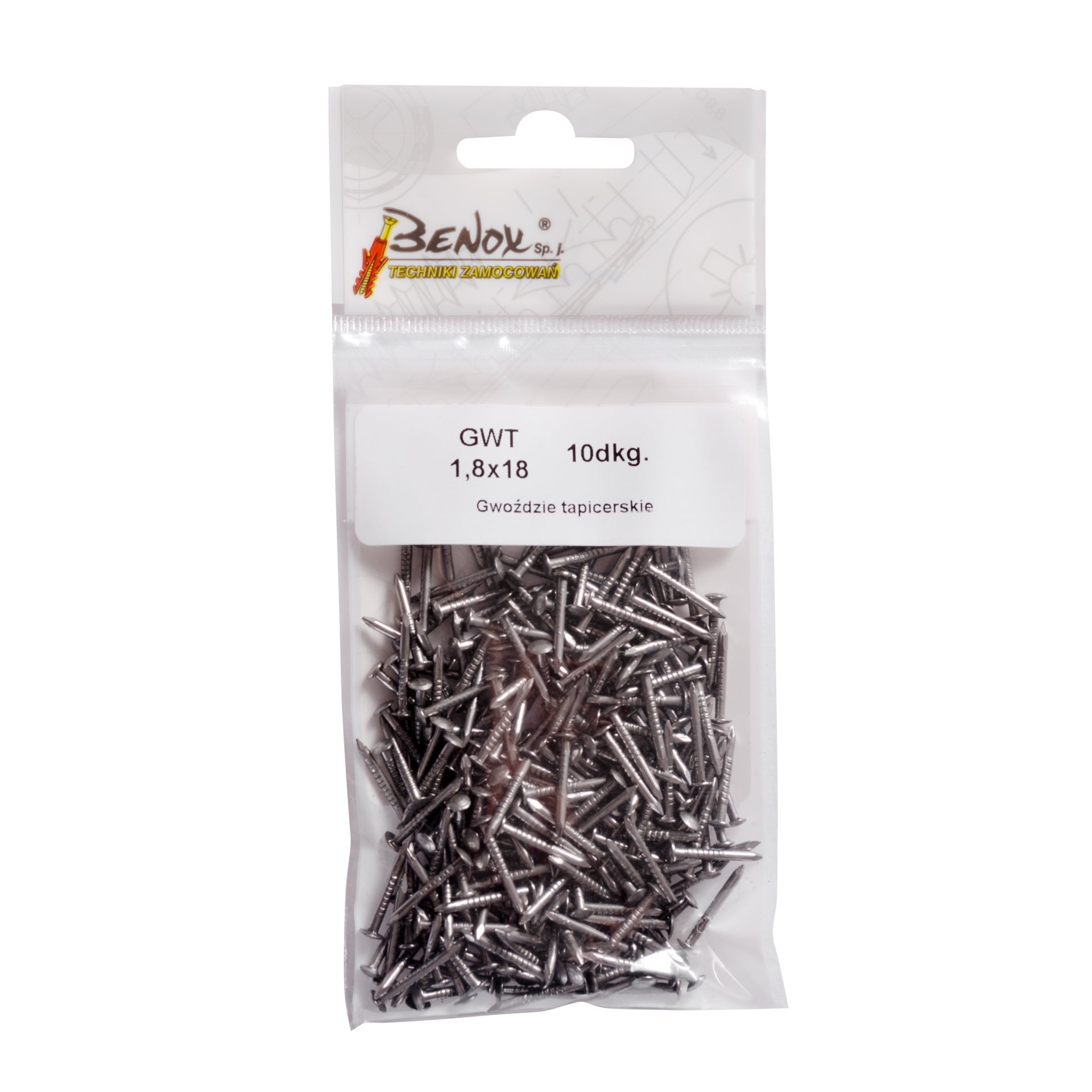 Gwóźdź tapicerski 1.8x18 mm 1