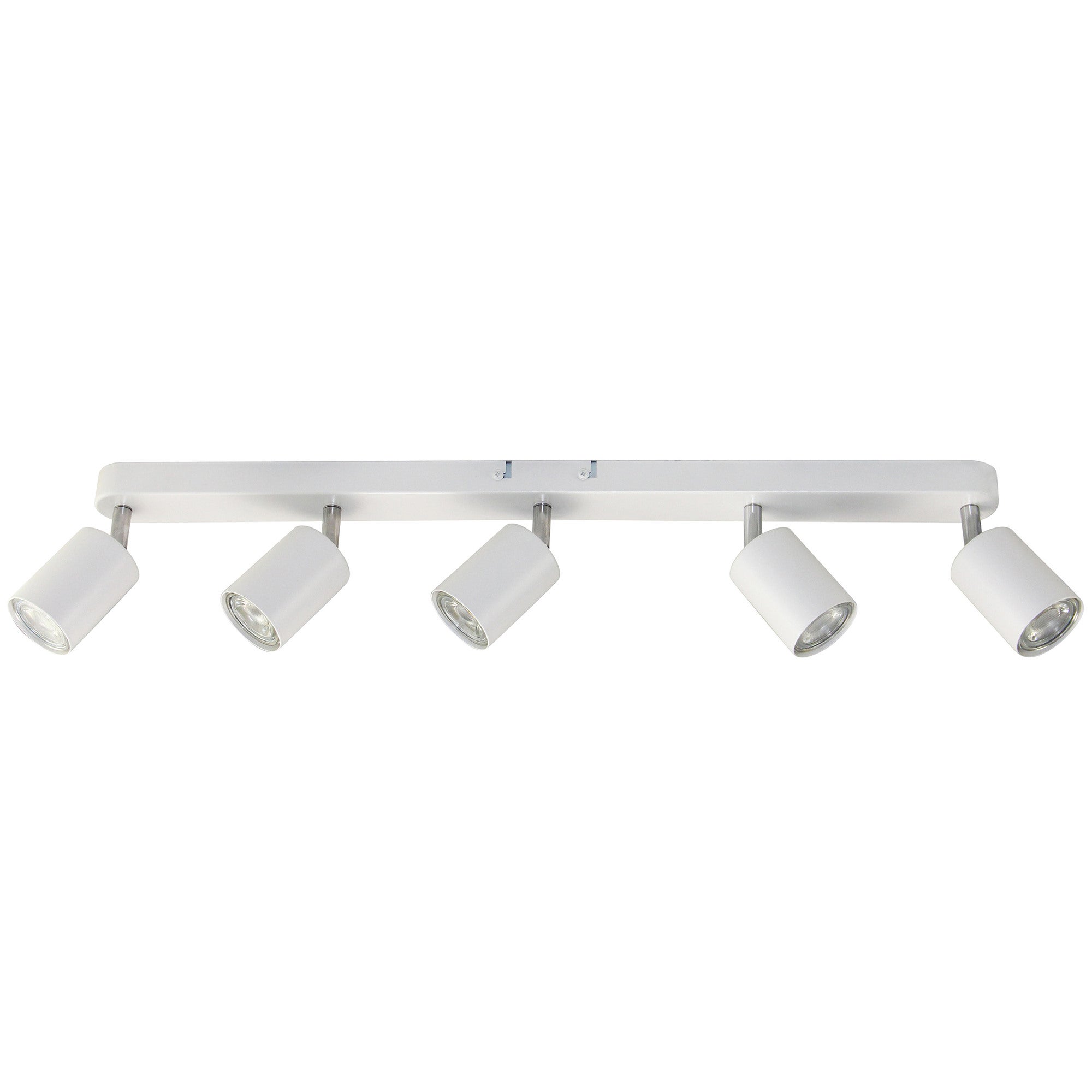Lampa ścienno-sufitowa GAVIA 5xGU10 kolor biały, listwa, obrotowa