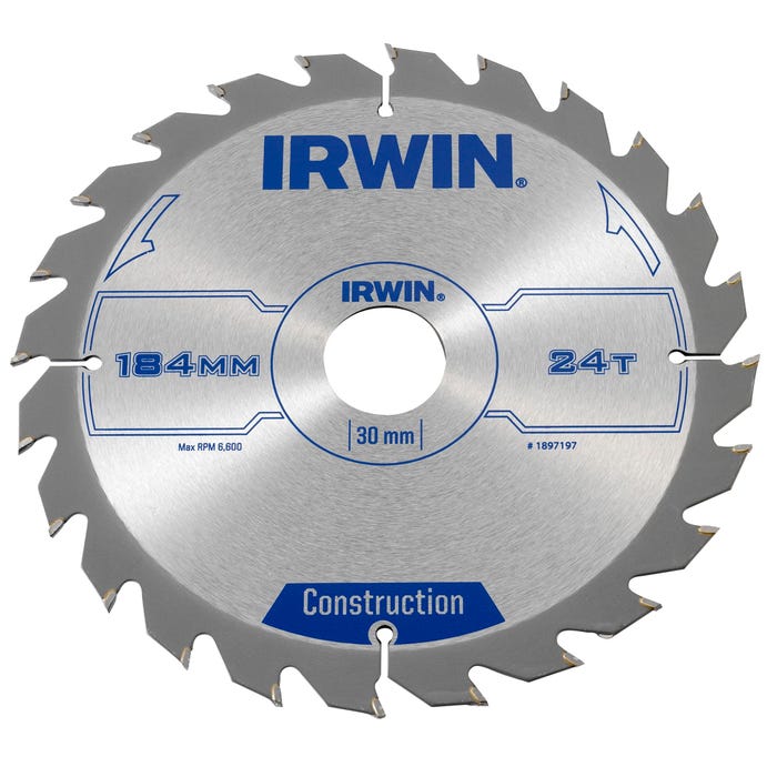 Piła widiowa do drewna 184 mm 24Z, otwór 16/20/30 Irwin
