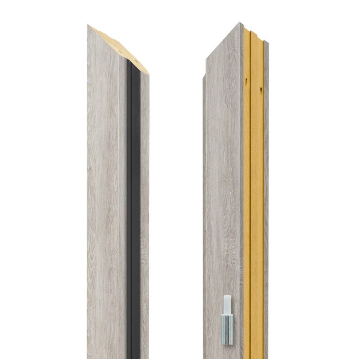 Baza prawa ościeżnicy stałej dąb szary