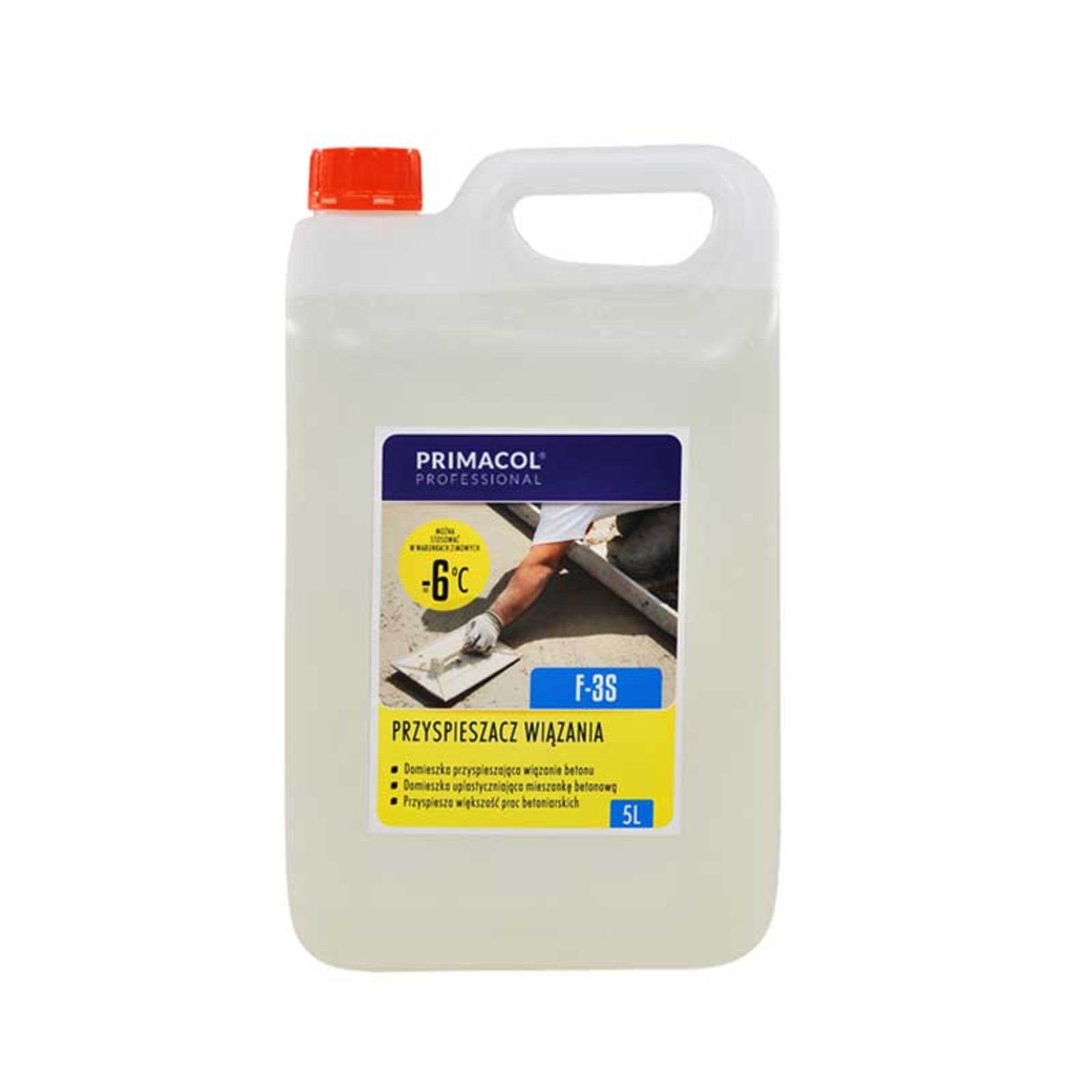 Przyspieszacz wiązania do betonu Primacol F-3S 5 l 0