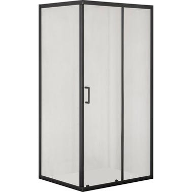 Kabina prysznicowa Aveeo Luftiga 120x80 cm czarna