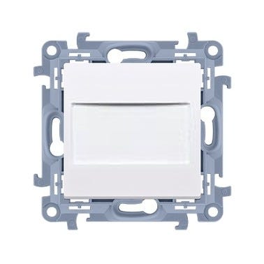 Simon 10 biały zaślepka ramki