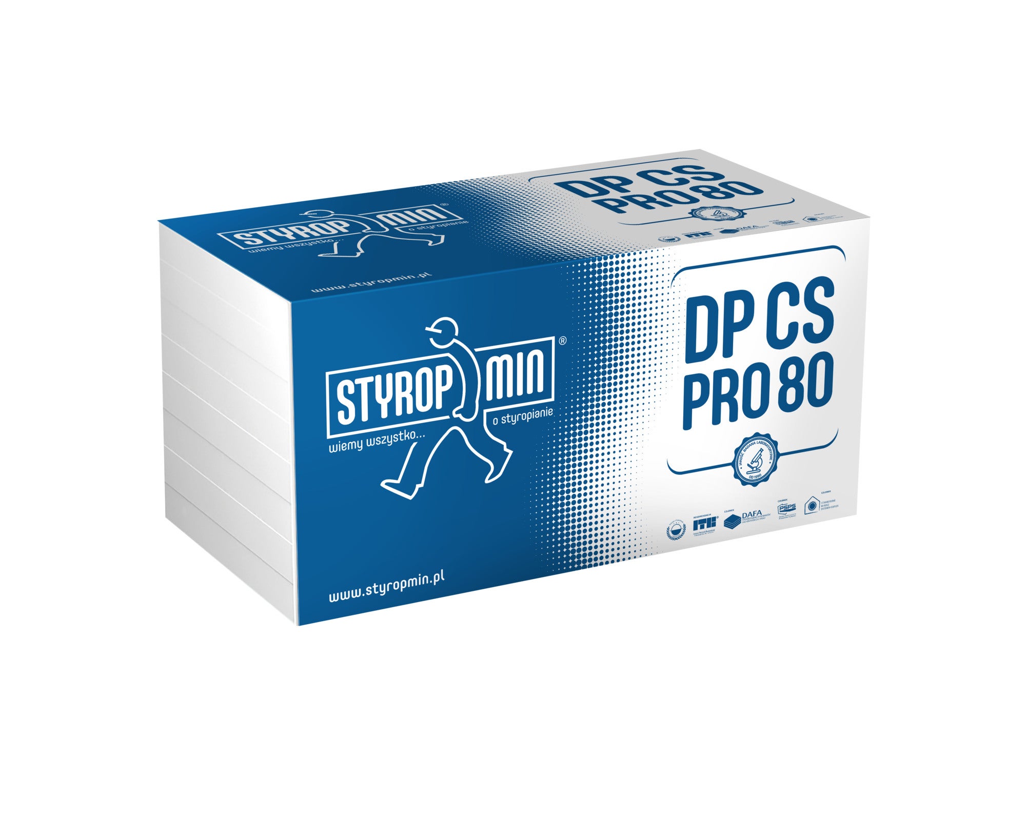 Styropian Styropmin 37 5 cm EPS80 0.037 W/(mK) 6 m2 2