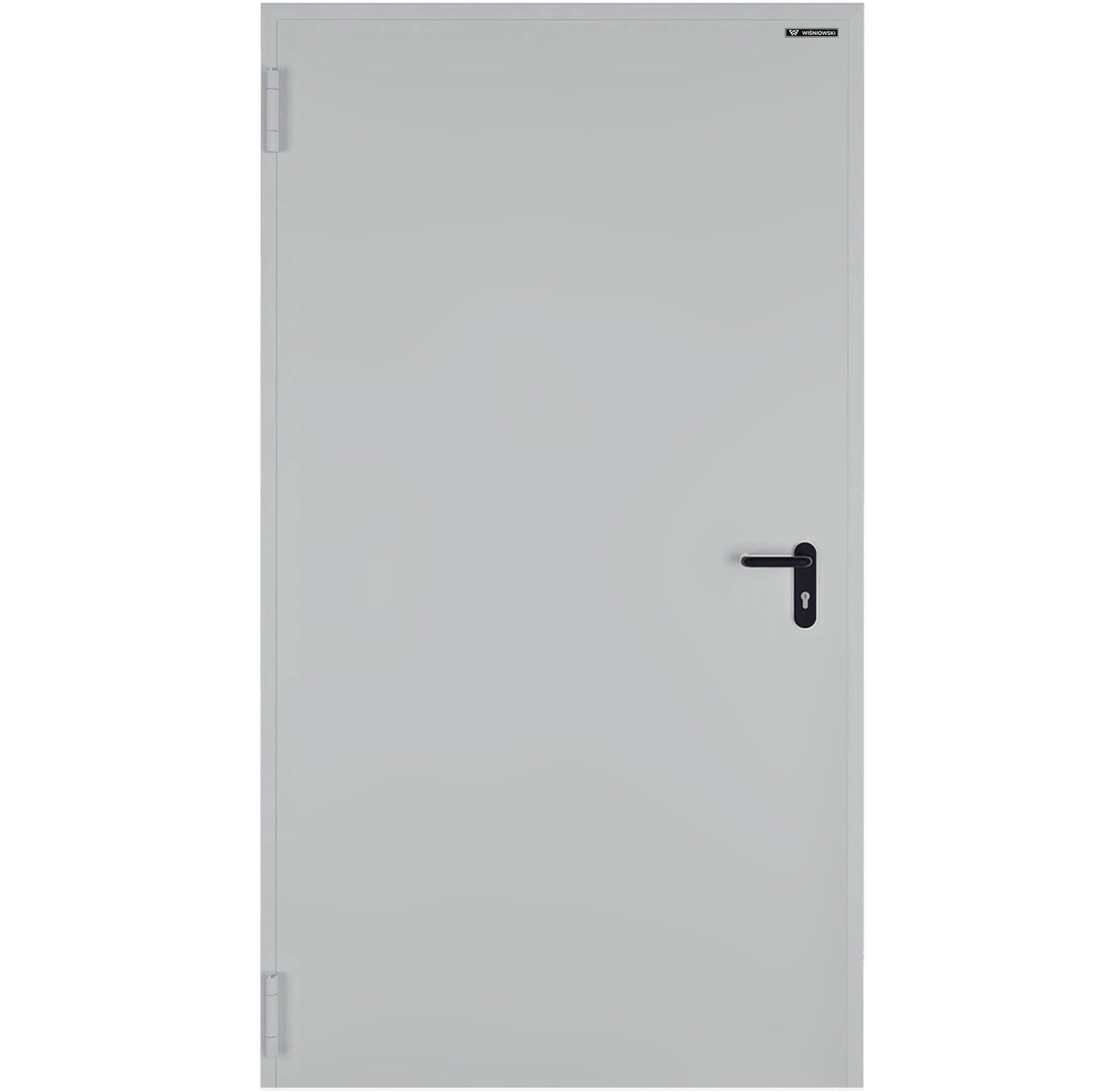 Drzwi techniczne Technical przeciwpożarowe EI30 90 lewe RAL 7035