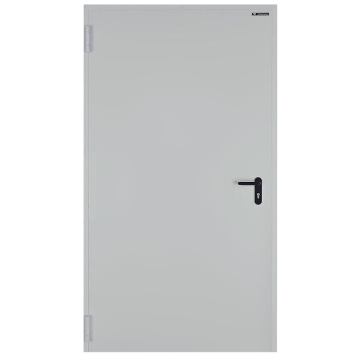 Drzwi techniczne Technical przeciwpożarowe EI30 90 lewe RAL 7035