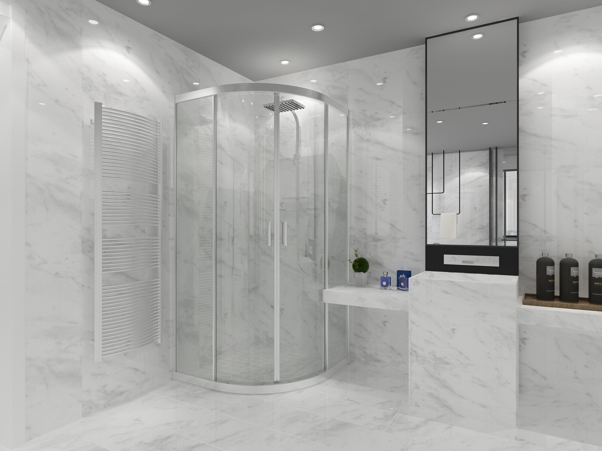 Kabina przysznicowa Durasan Lea 90x90 cm 1