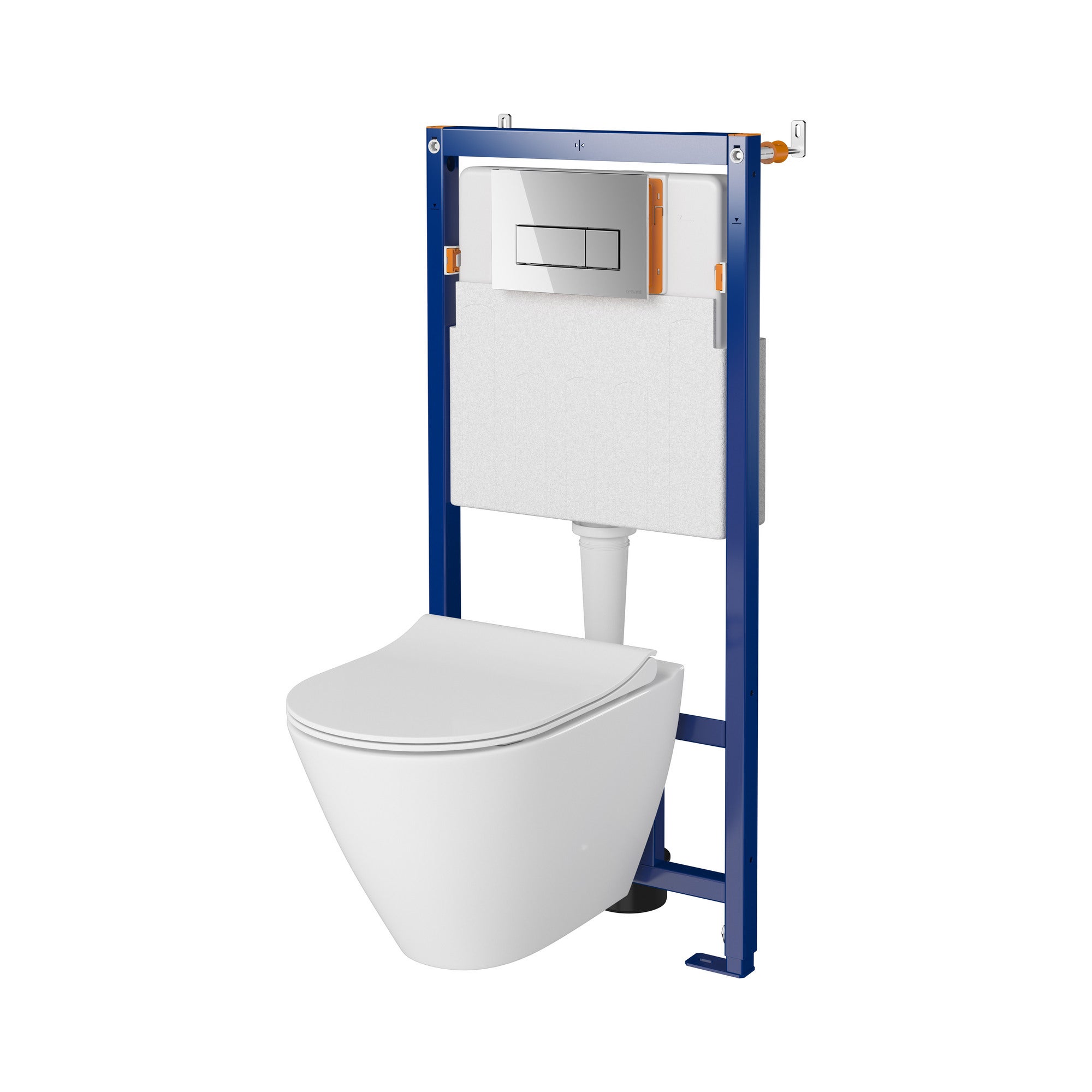 Zestaw podtynkowy WC Cersanit City oval SZWZ1007106282 1