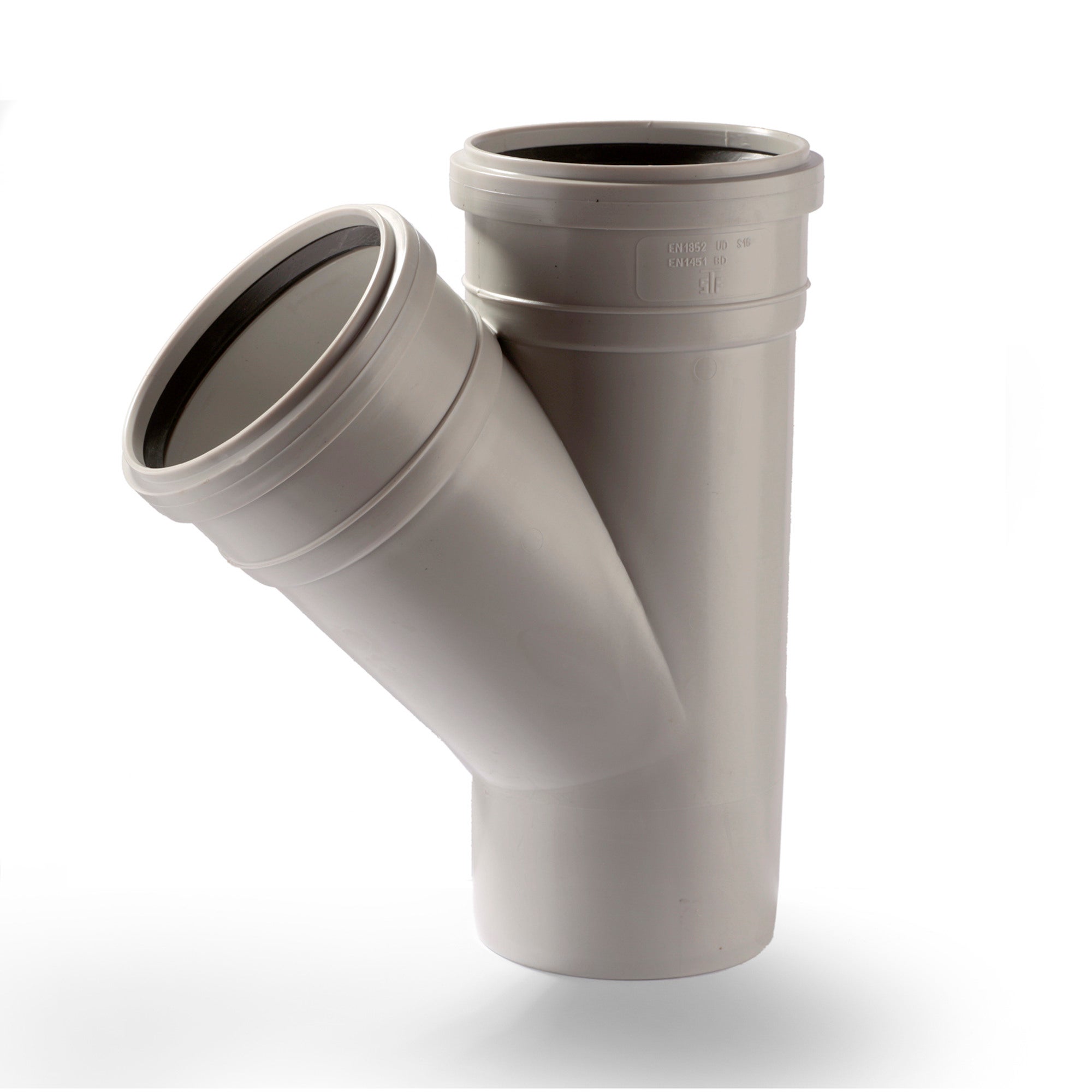 Trójnik kanalizacyjny 45° 110 mm