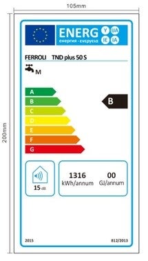 Elektryczny ogrzewacz wody TND Plus 50 l 1
