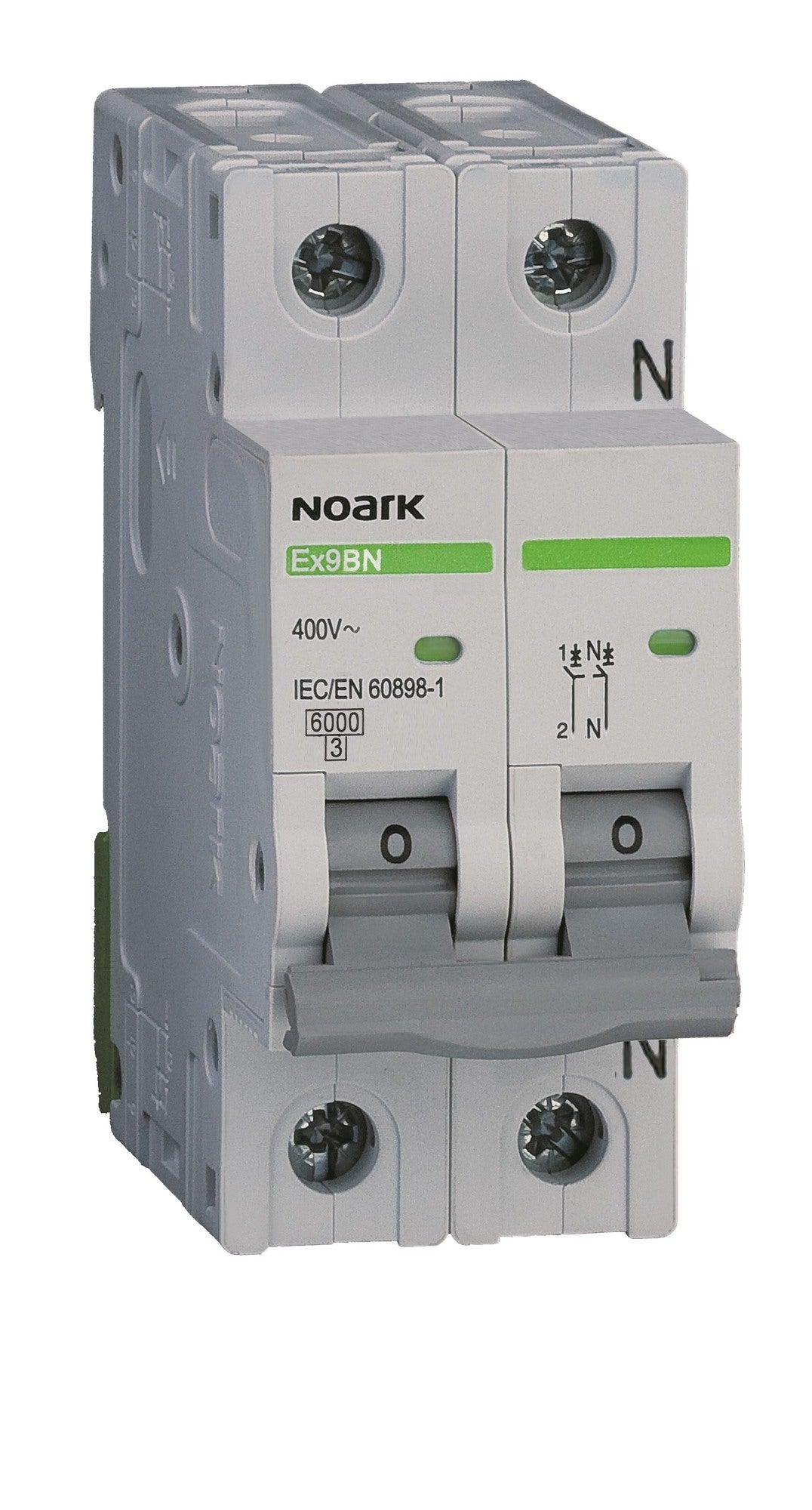 Wyłącznik nadprądowy 1P+N B 20A 100024 Noark 0