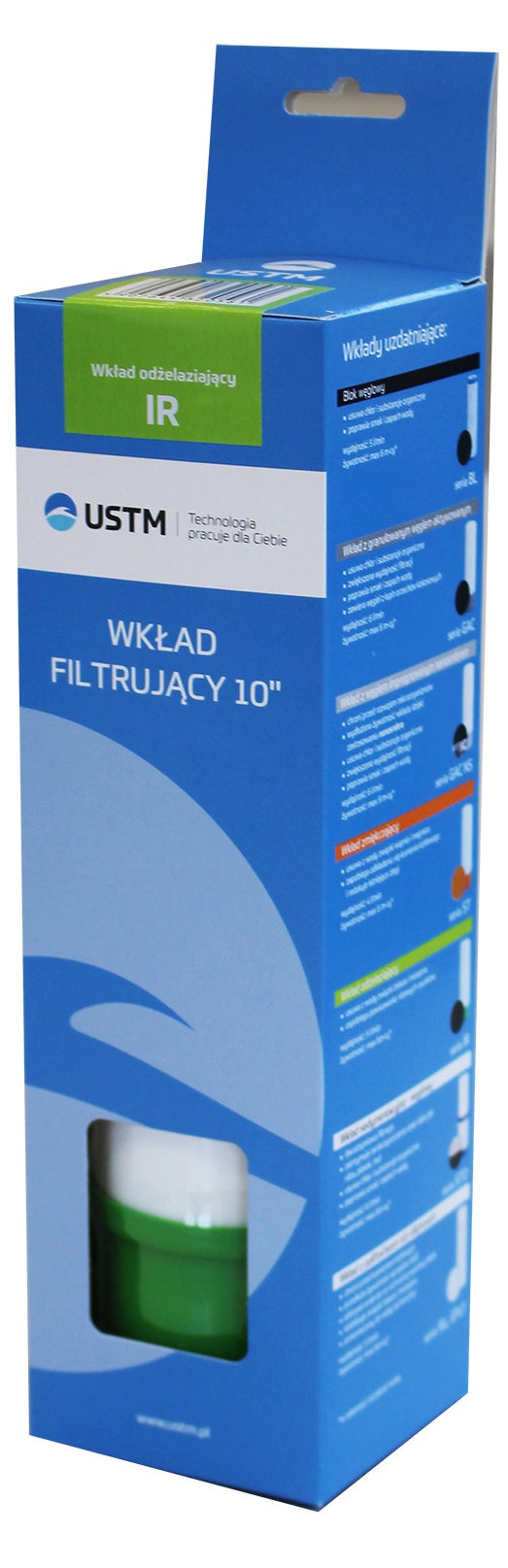 Wkład odżelaziający 10" 1