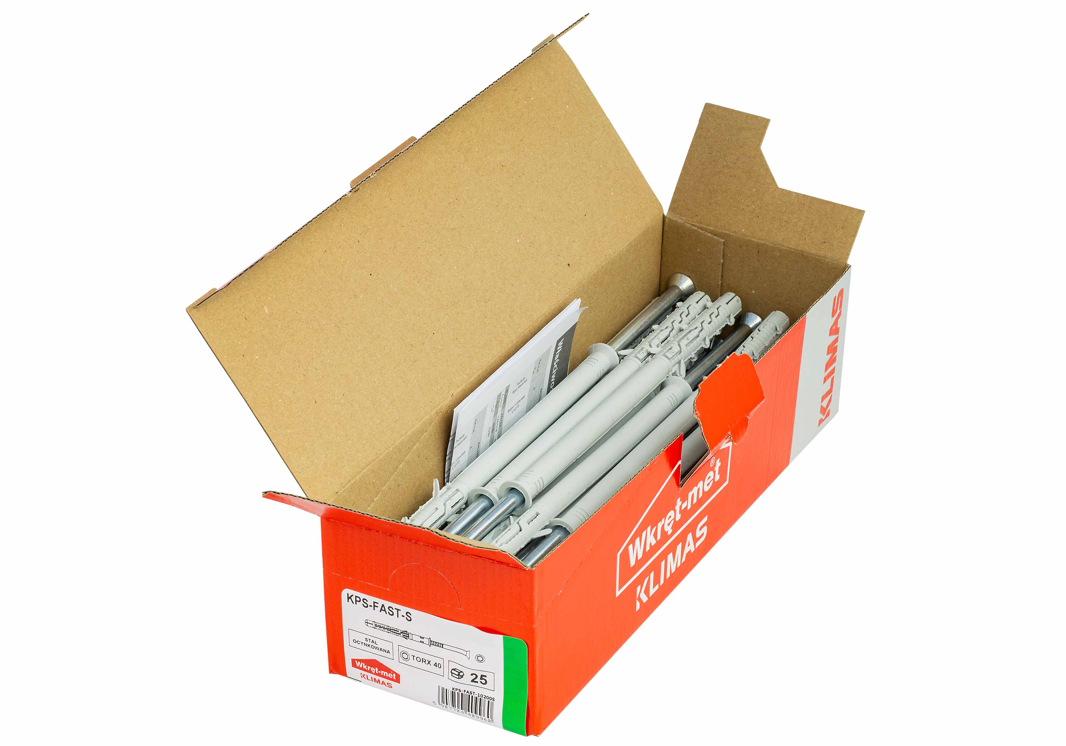 Kołek ramowy rozporowy 10x80 mm (50 szt.) 2