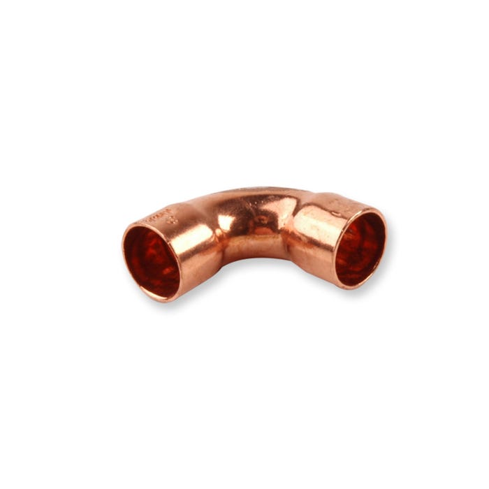 CU Kolano 90° dwukielichowe 22 mm