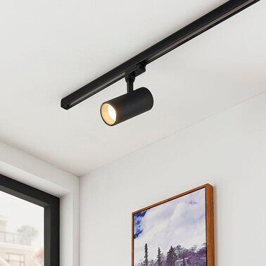 Oprawa na szynoprzewód 1-fazowa TOR moc 10W, strumień świetlny 800Lm, 4000K, kolor czarny 1