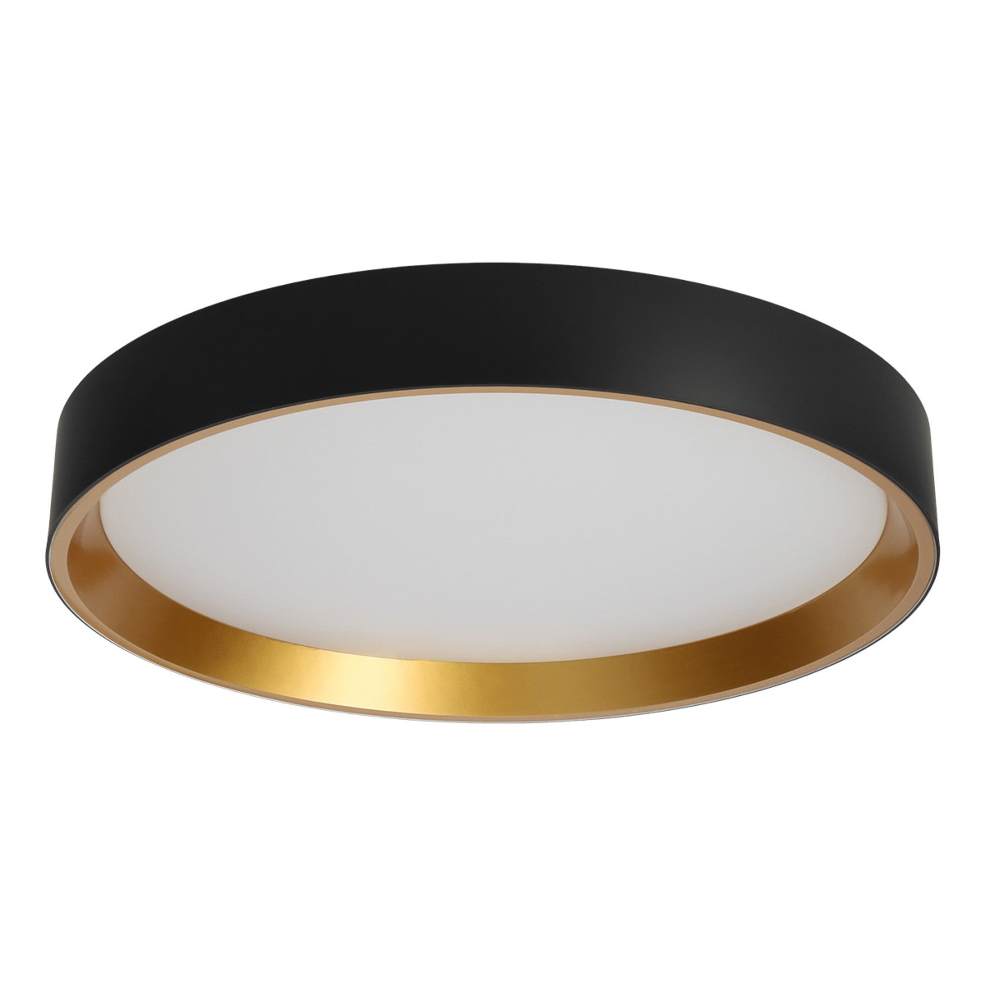 Plafon LED Bento 36W 2000 lm IP20, czarny/złoty