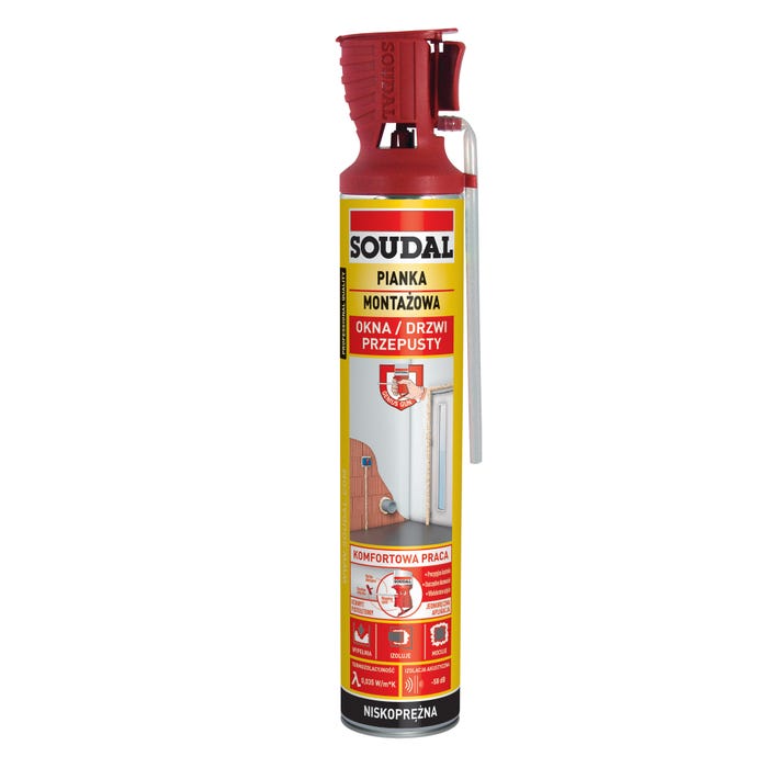 Piana wężykowa Soudal 750ml