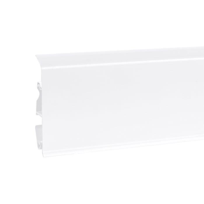 Listwa przypodłogowa Evo 2500x70x20.7mm Biała