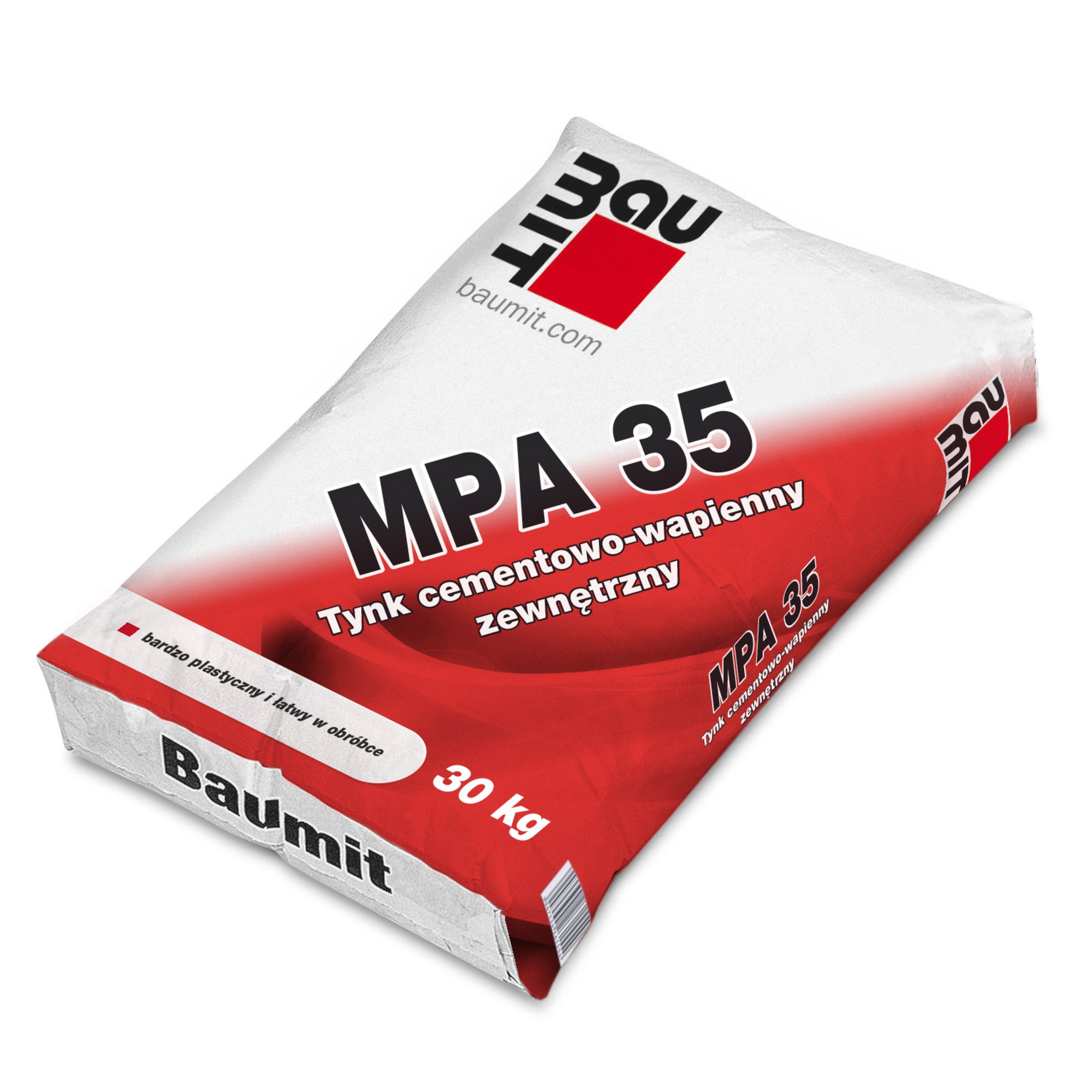 Tynk cementowo-wapienny Baumit MPA 35, maszynowy 30 kg