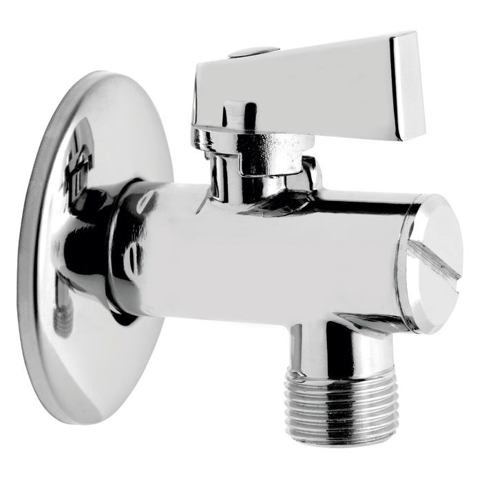 Zawór kulowy kątowy z filtrem 1/2x3/8", 2 szt