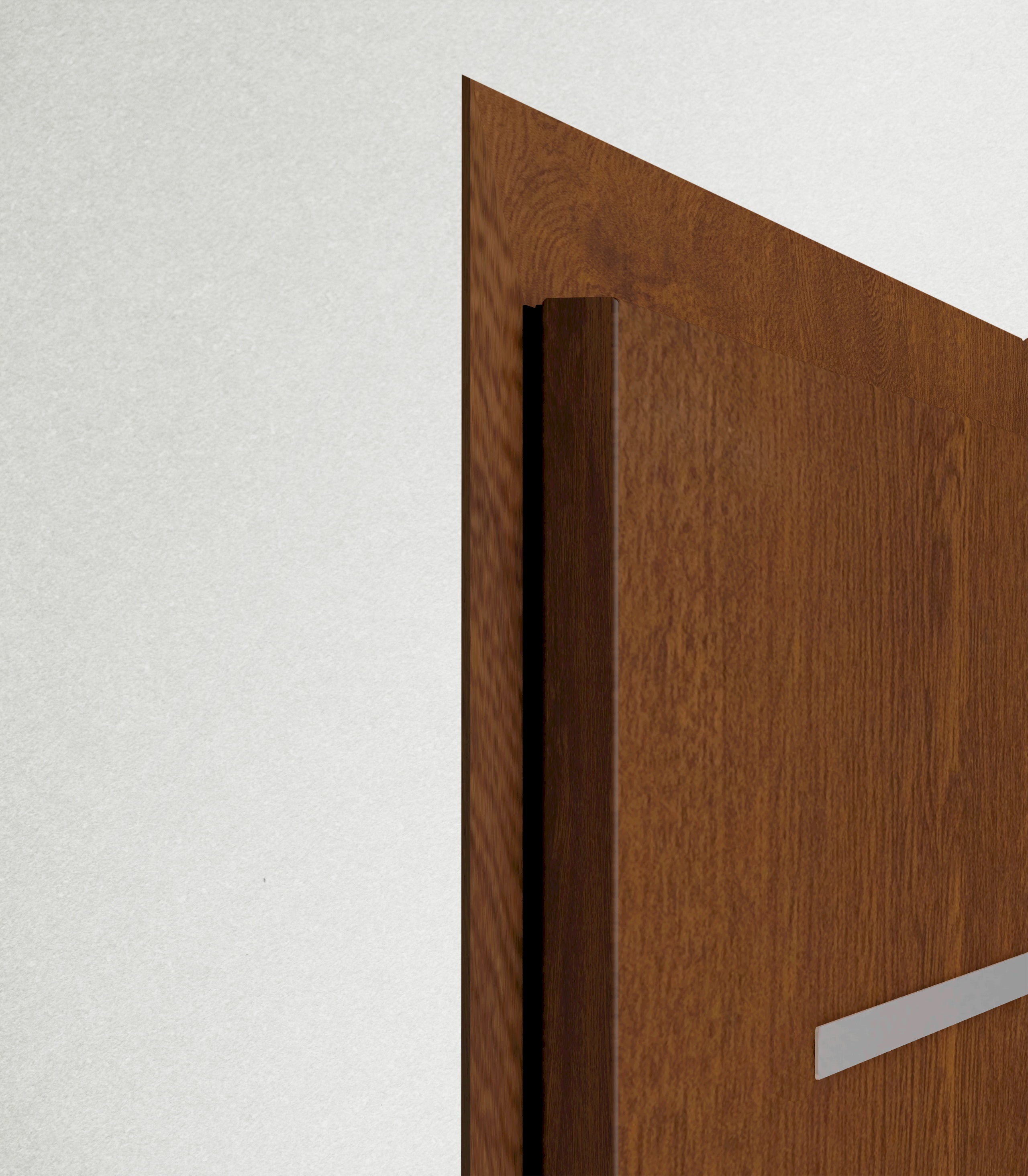 Drzwi zewnętrzne NOVIA Solid orzech 90 lewe 3