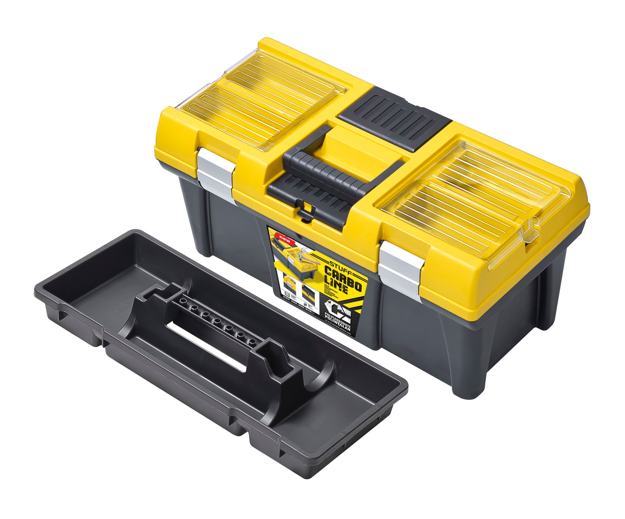 Skrzynka narzędziowa STUFF SEMI PROFI 20 CARBO Patrol