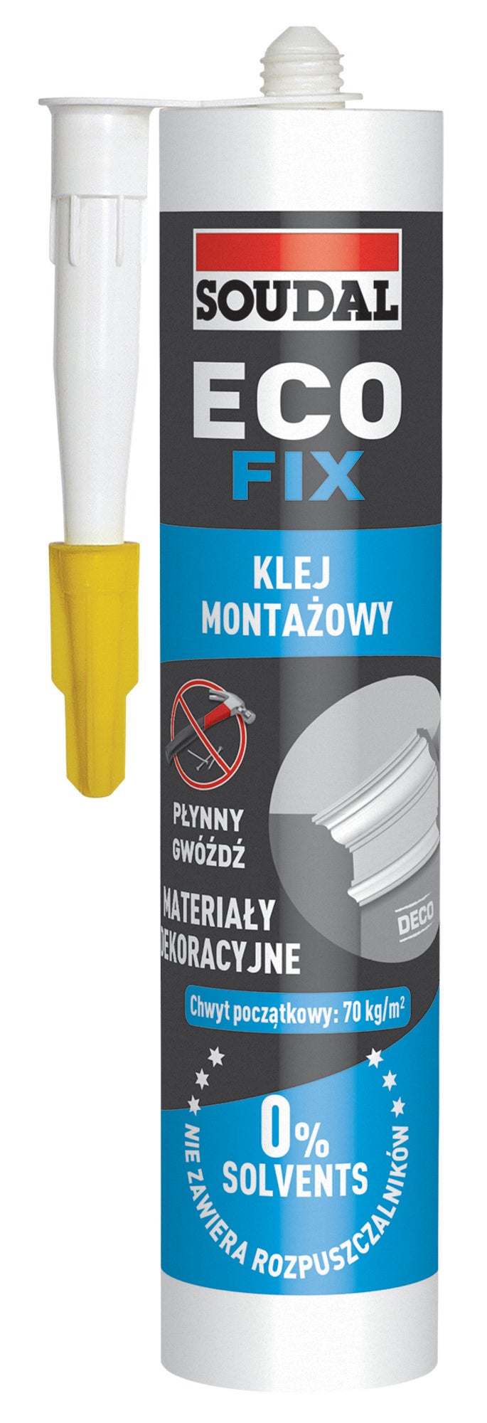 Klej montażowy Soudal Eco Fix 280ml 0