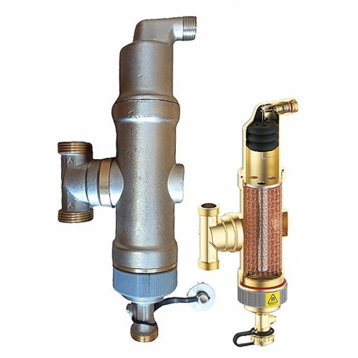 Dualny separator powietrza IBO IBF-V2 1"