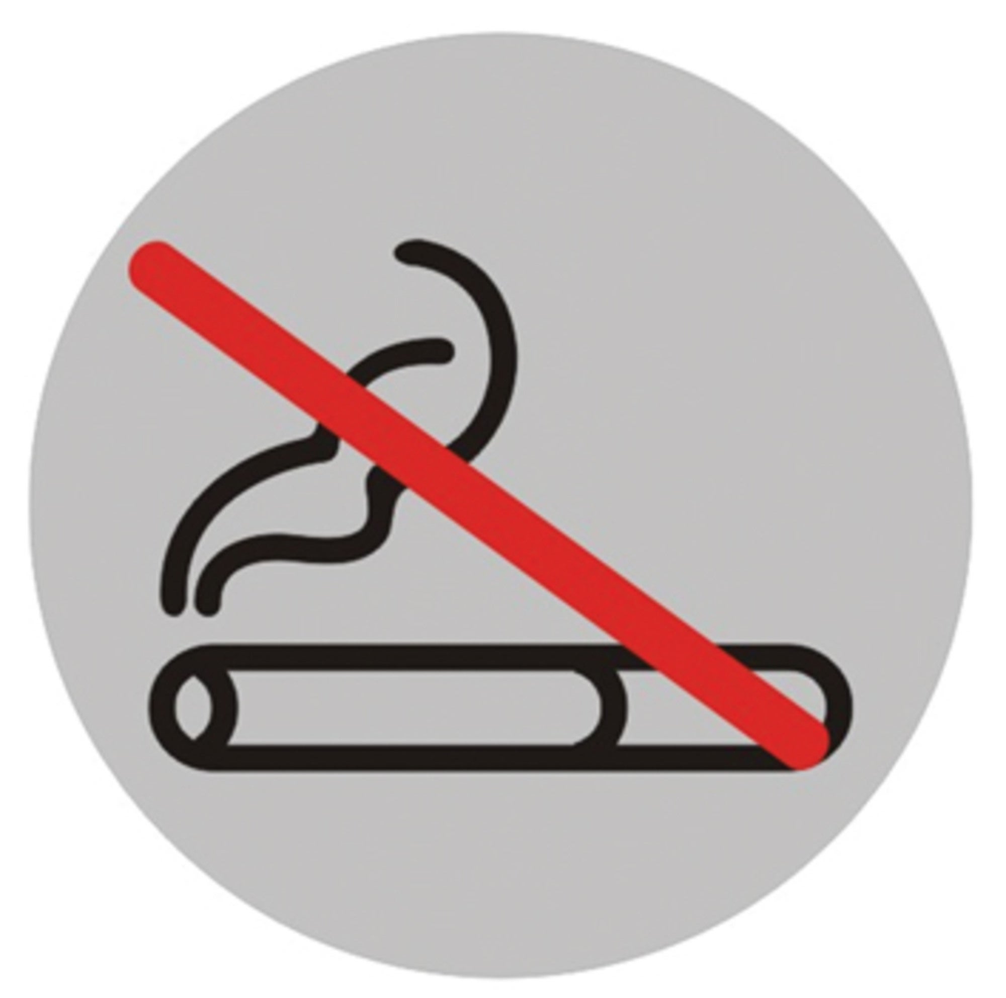 Znak informacyjny ZAKAZ PALENIA 75 mm