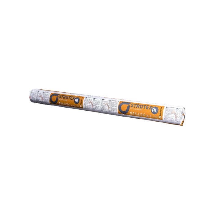 Folia paroizolacyjna 75 m2 aluminiowa 1.5x50 m, 0.5 mm