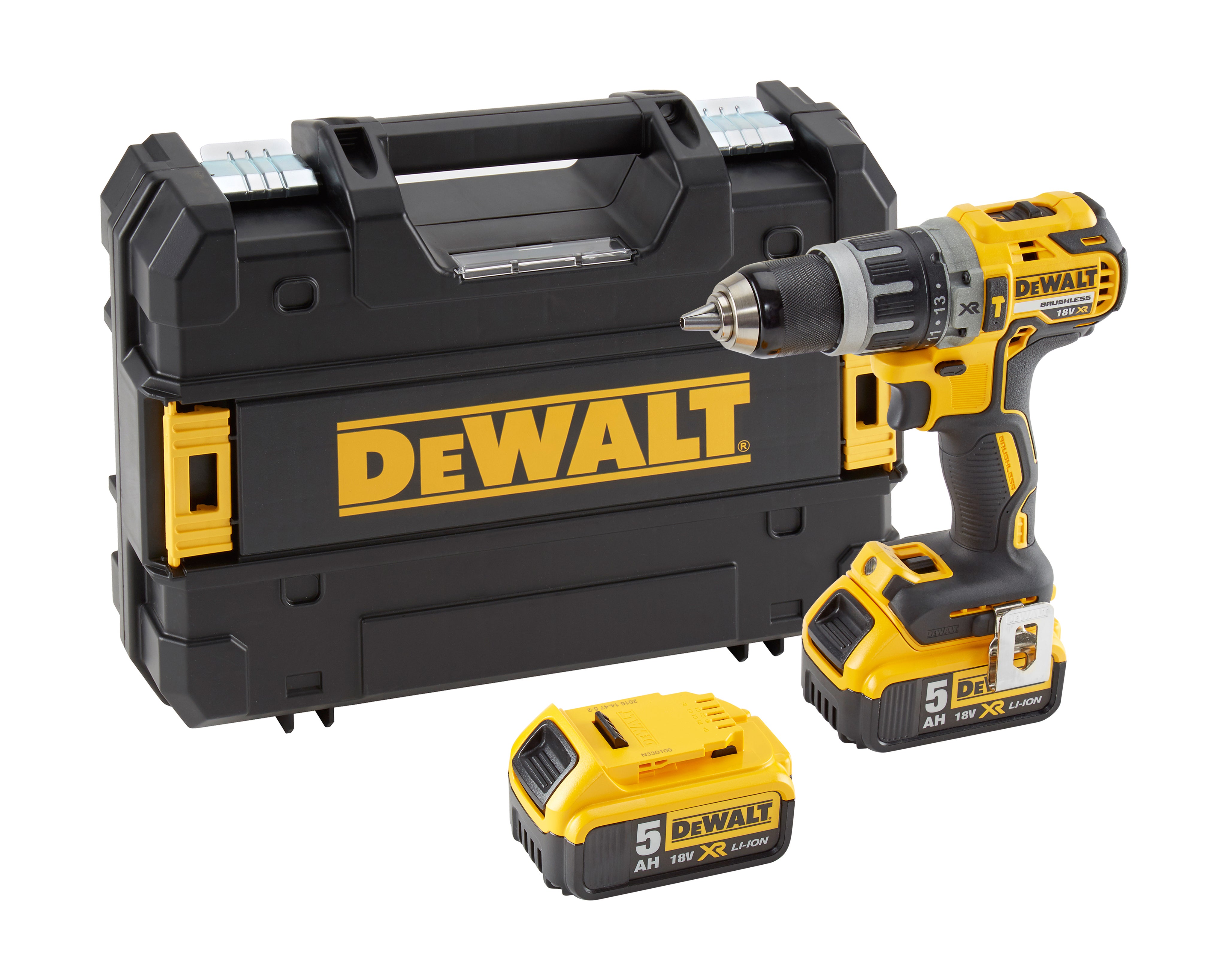 Wiertarko-wkrętarka udarowa 18V DCD796P2 DeWalt / 2 x 5Ah 1