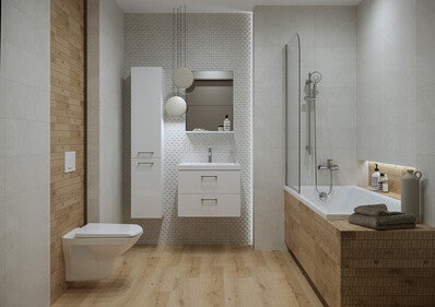 Zestaw szafka z umywalką Cersanit Lara Como 50 cm SZFZ100219294 2