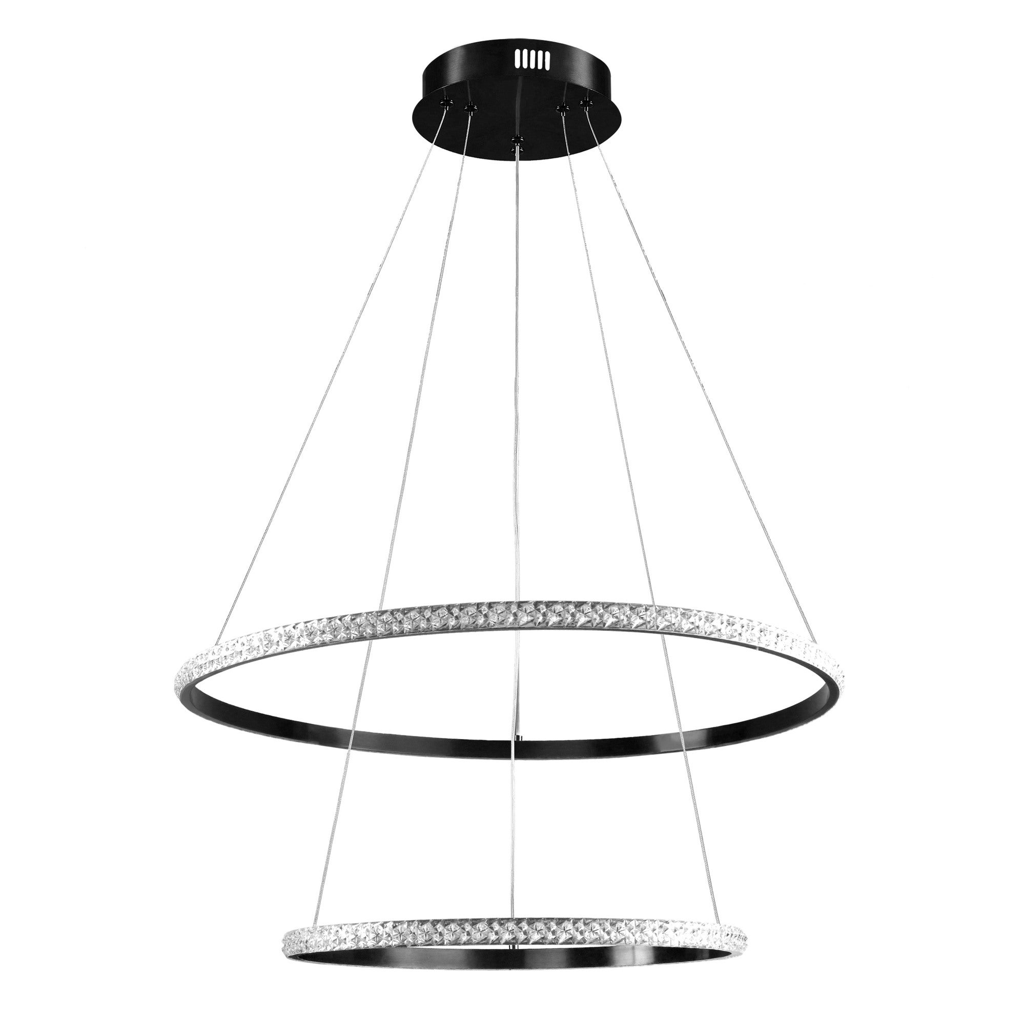 Lampa wisząca Diana 2 44W 6200lm czarna 1