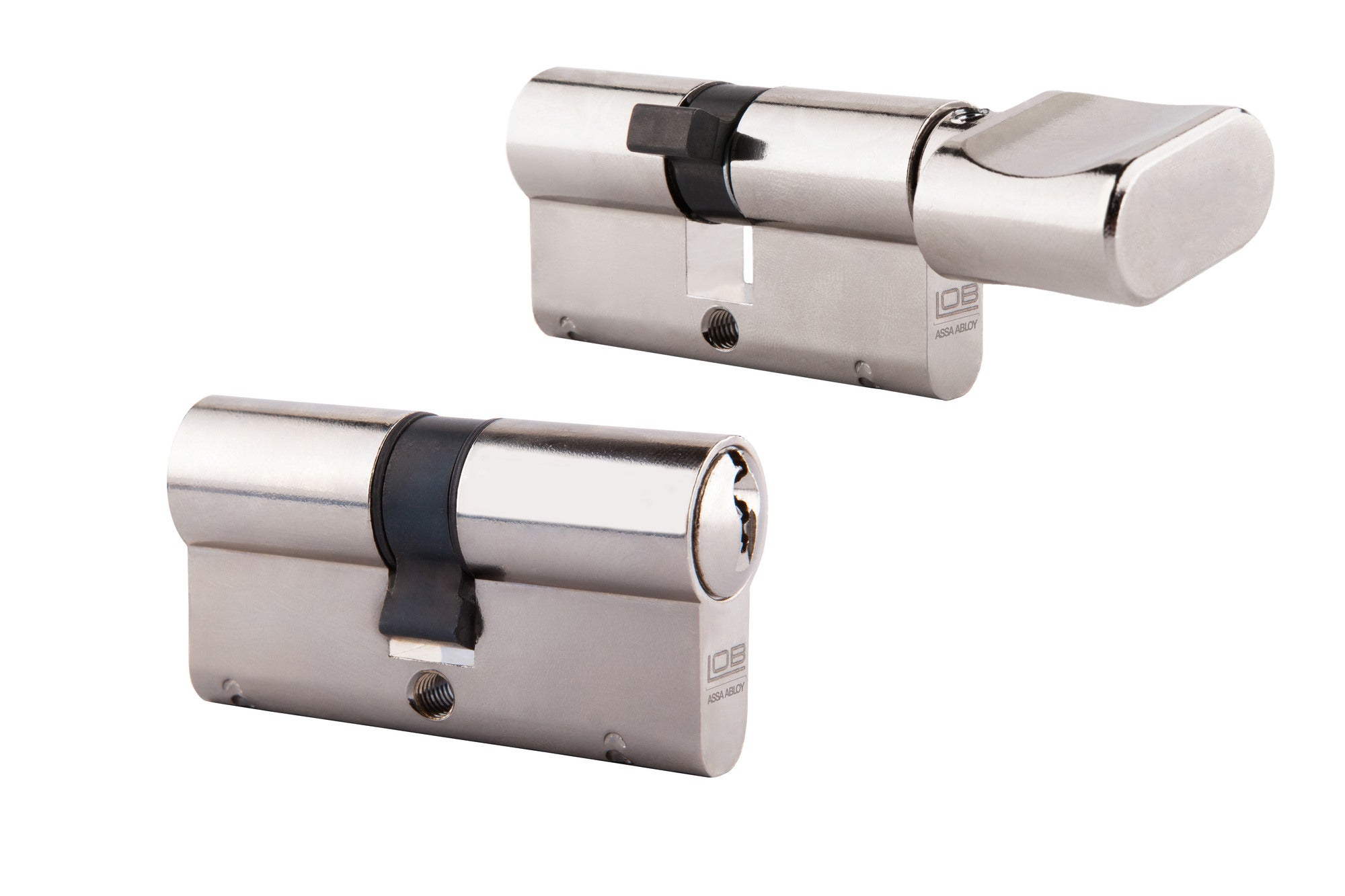 Komplet 2-wkładek Hektor w systemie jednego klucza 30x40+40Gx30 mm