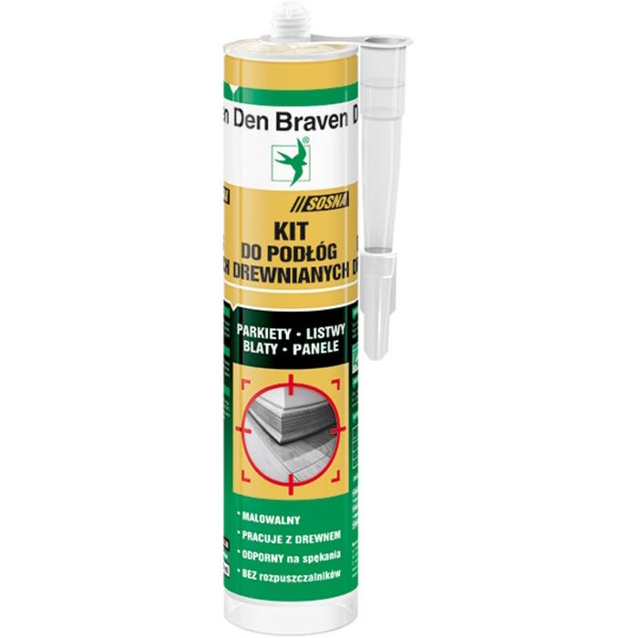 Kit do podłóg drewnianych Den Braven sosna 280ml