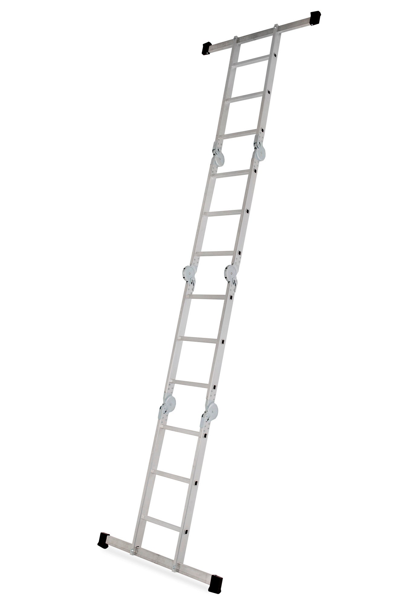 Drabina przegubowa 4x3 z platformą 150 kg 7