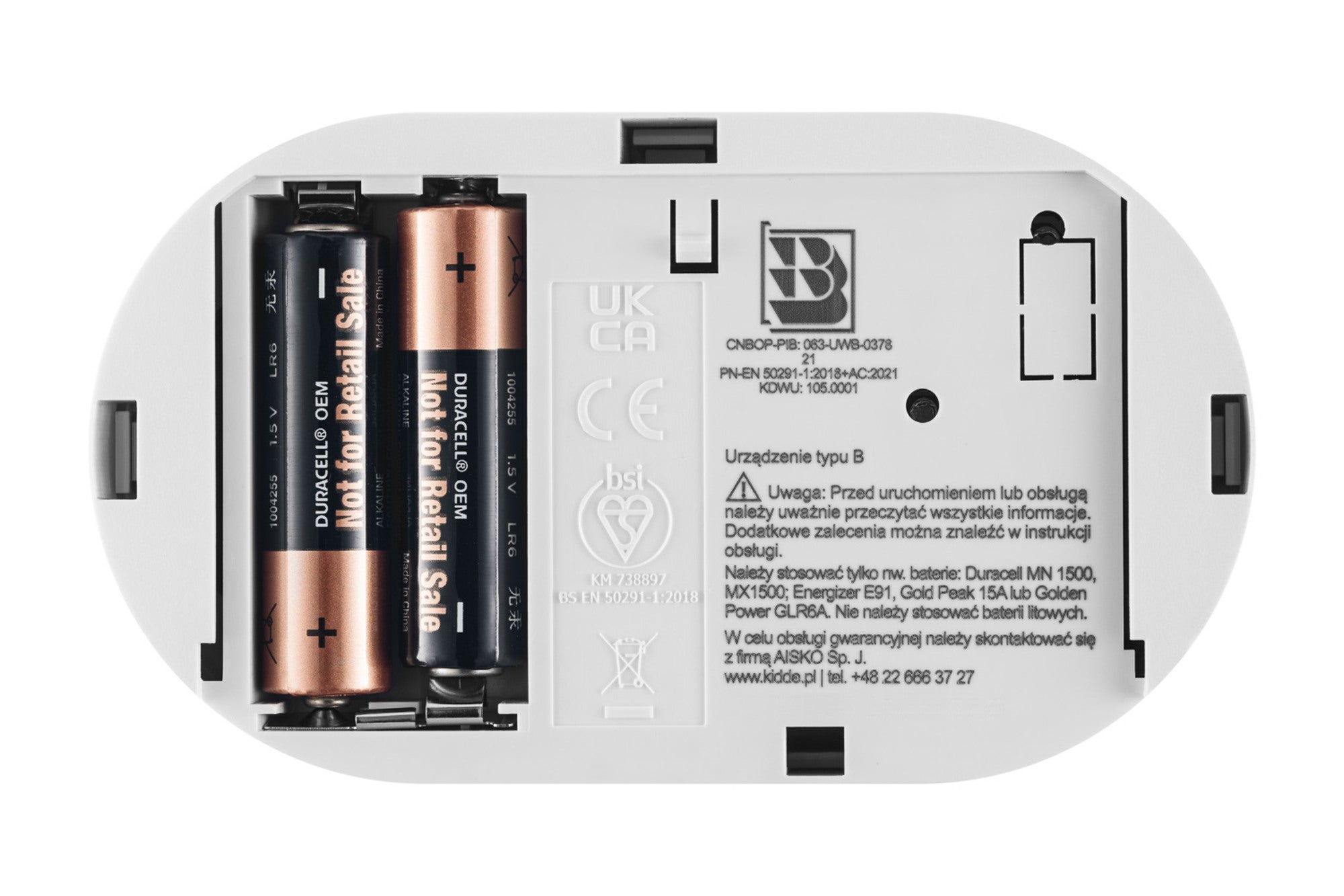 Czujnik czadu Kid K5CO 2xAA  4