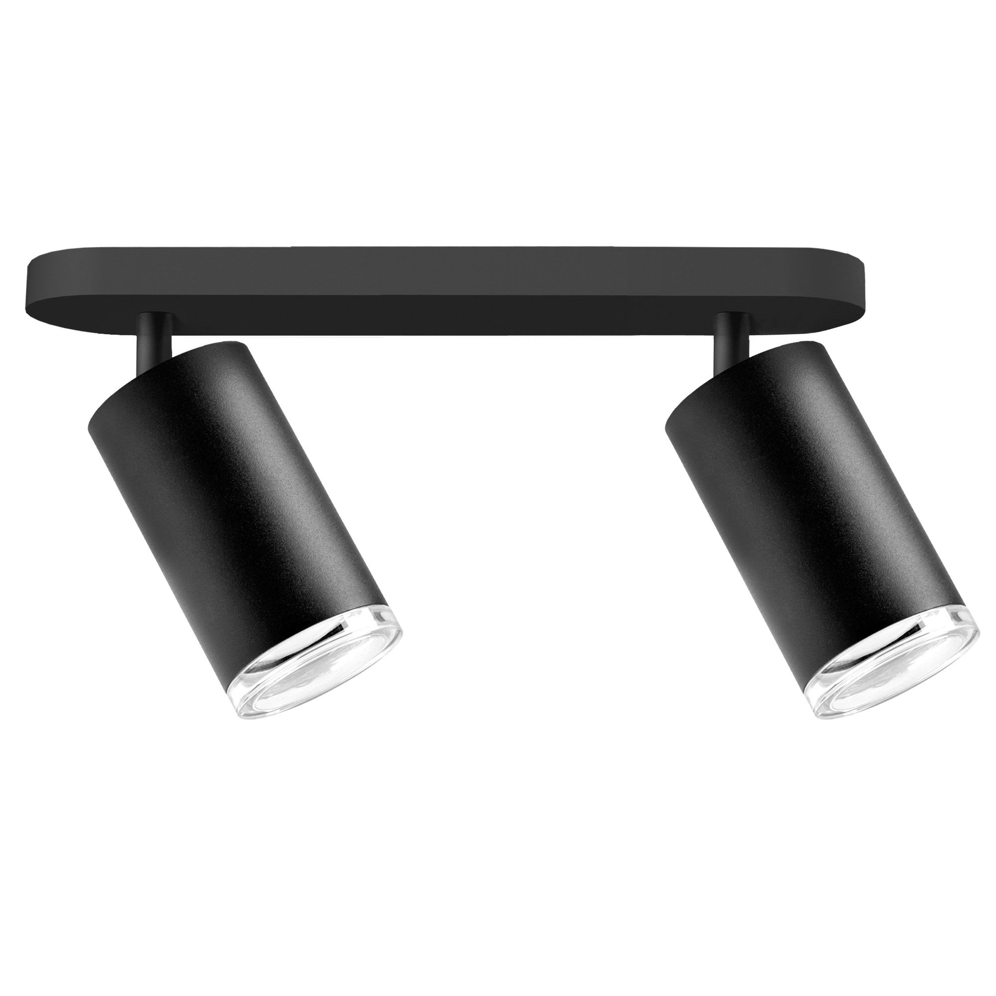 Listwa ścienno-sufitowa Turyn 2xGU10 czarna