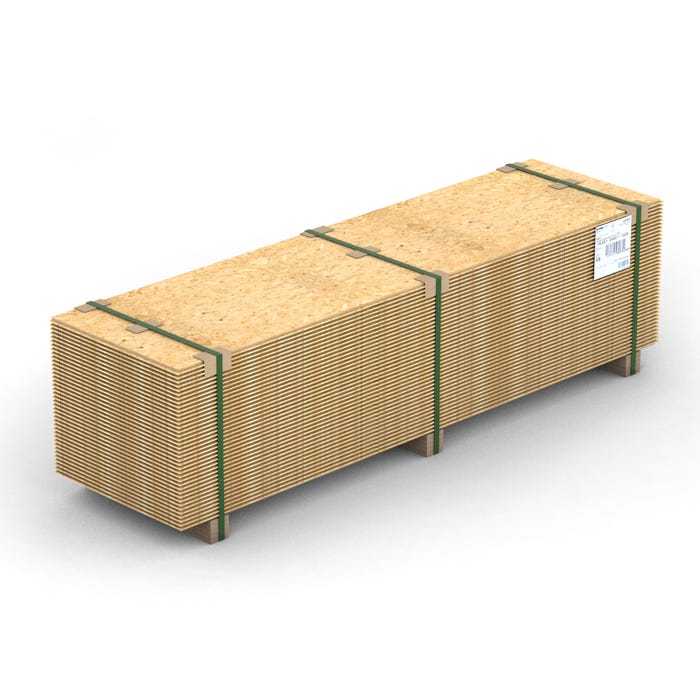 Płyta OSB-3, frezowana 4-stronnie wym. 2500x625x18 mm, pióro - wpust