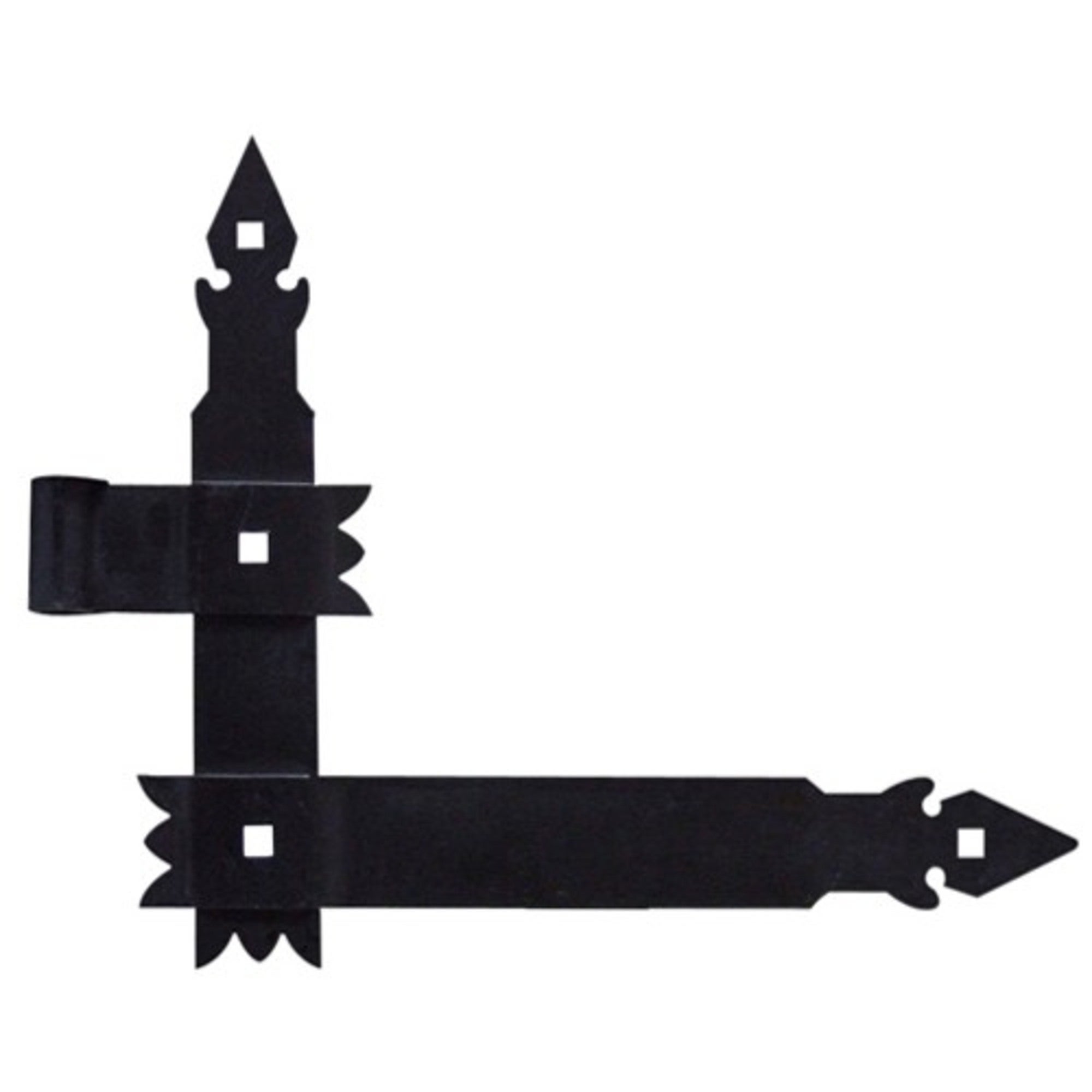 Zawias kątowy ozdobny lewy 300 mm 1