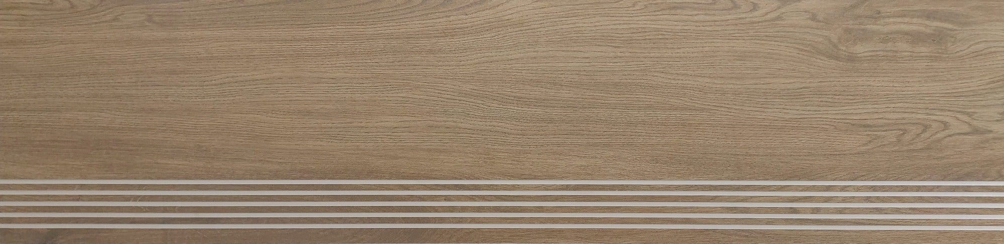 Gres szkliwiony Timber Gold Stopnica 30X120 cm