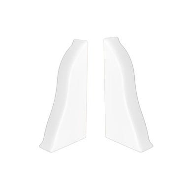 Zakończenie (prawe+lewe) LM55 pack biały mat