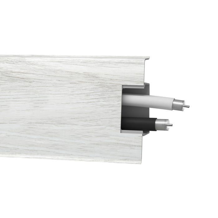 Listwa przypodłogowa Mack 2500x60x20mm Dąb Bolton