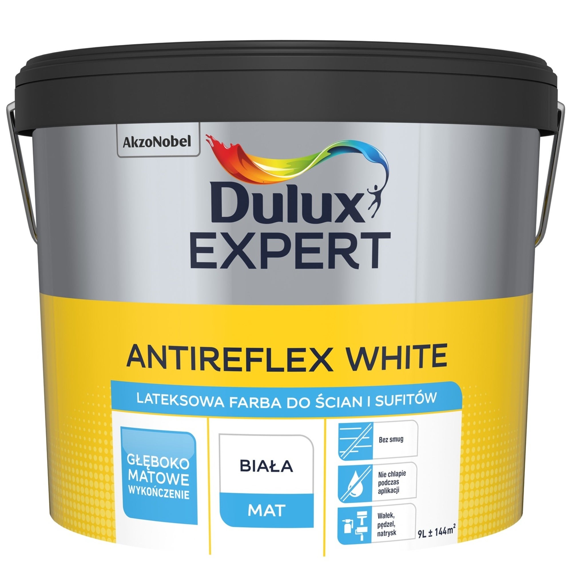 Dulux expert antyreflex white 9L