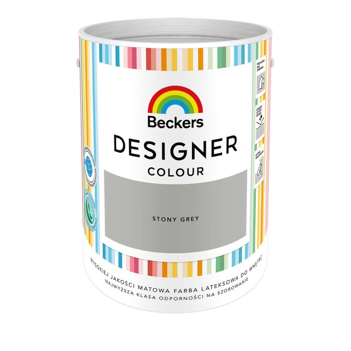 Farba Beckers Designer Colour stony grey 5l