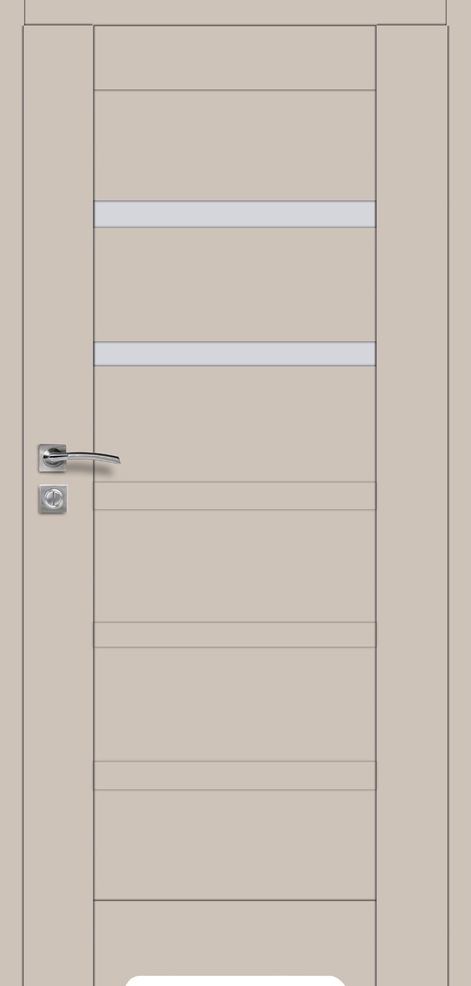 Skrzydło łazienkowe Etna 40 bezprzylgowe 90 cm prawe cashmere