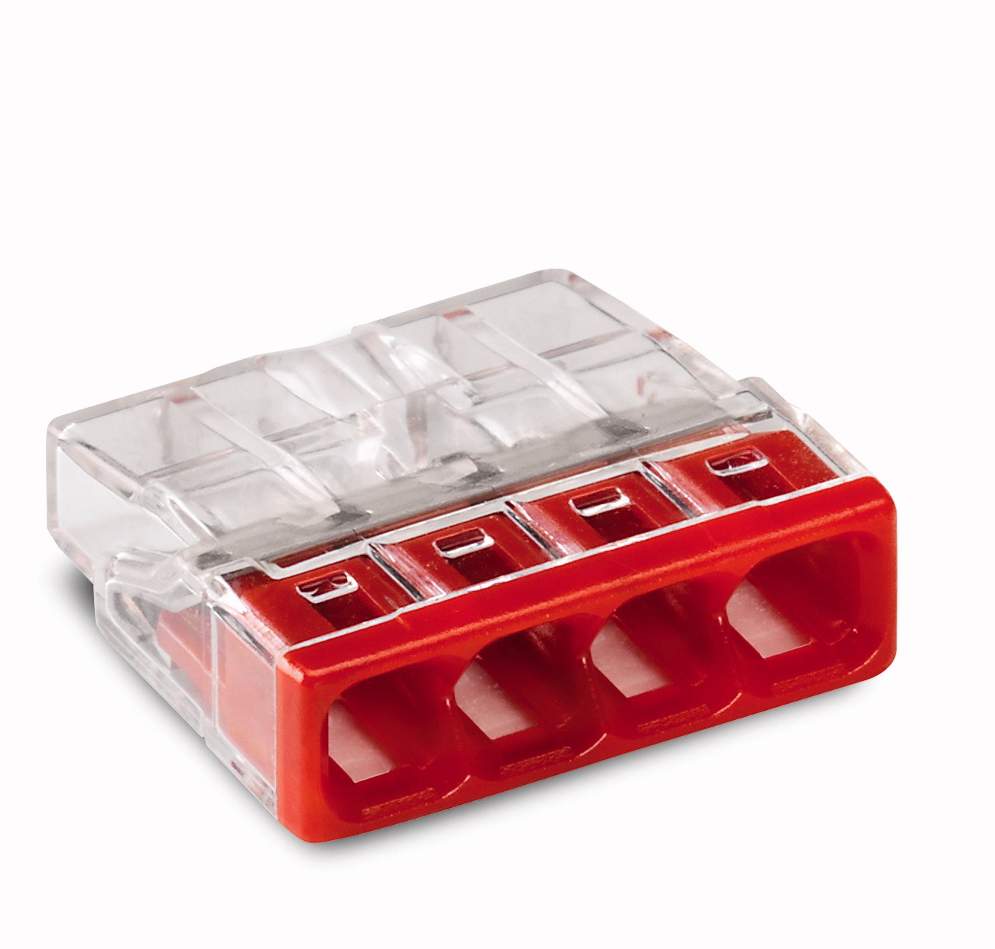 Szybkozłączka mini Wago 4x0,5-2,5mm2 100szt 0