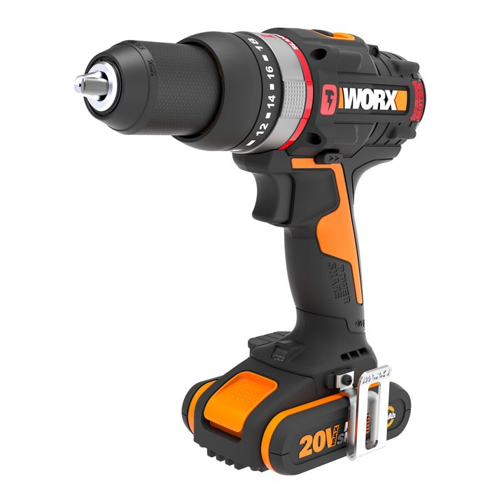 Wiertarko-wkrętarka 20V WX-JCR Worx / 2 x 2,0Ah