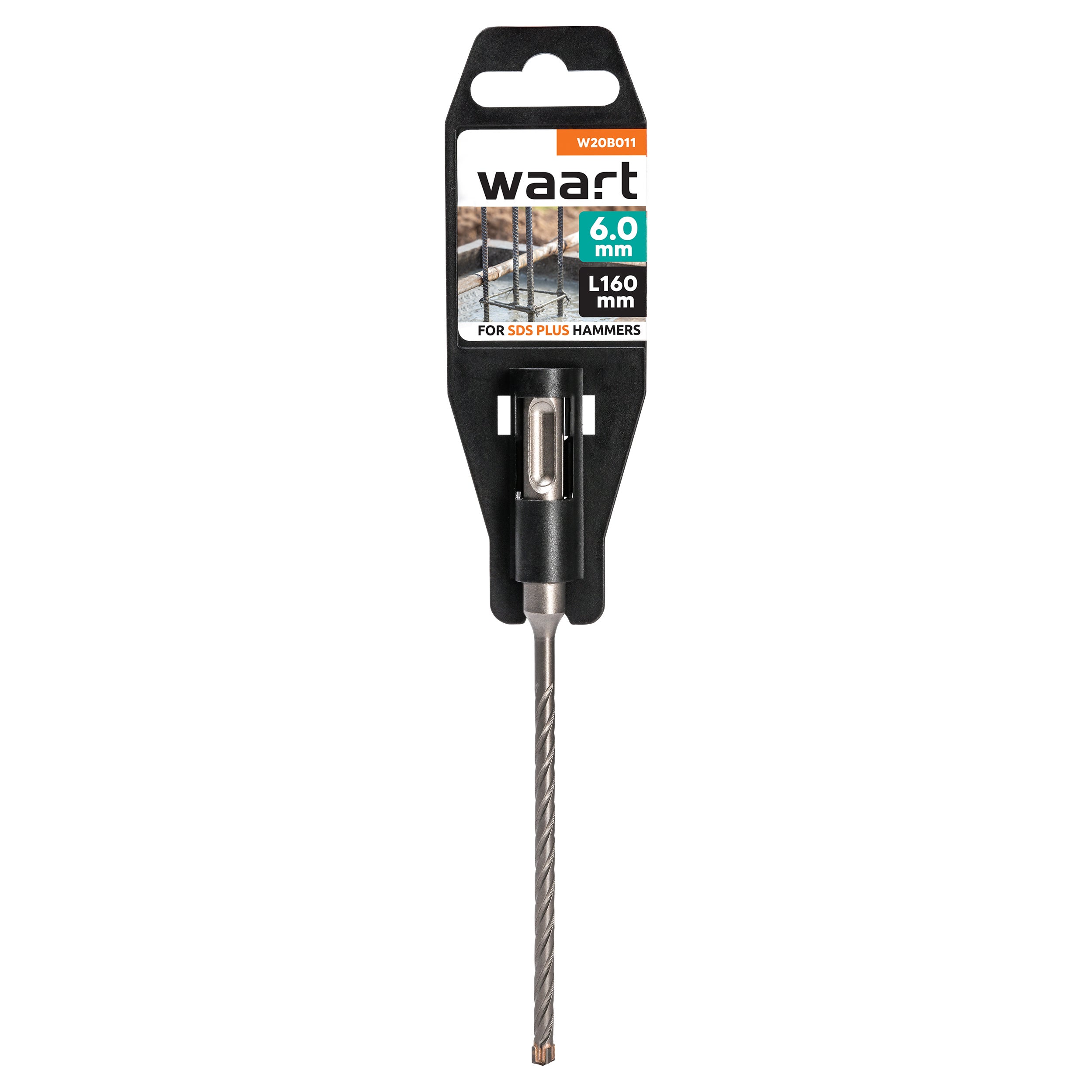 Wiertło do betonu SDS-Plus 6x160 mm 1